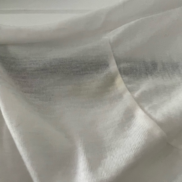 Long white with print tank top - Picture 2 of 3